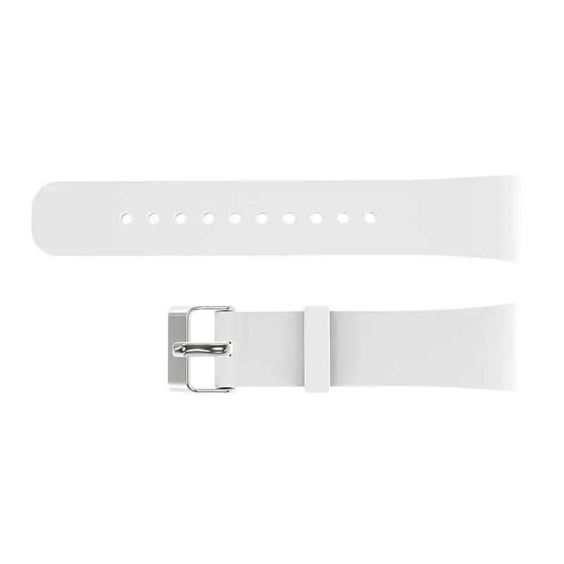 Силиконовый мягкий ремешок 21 см Большой размер замена Смарт-часы дышащий браслет