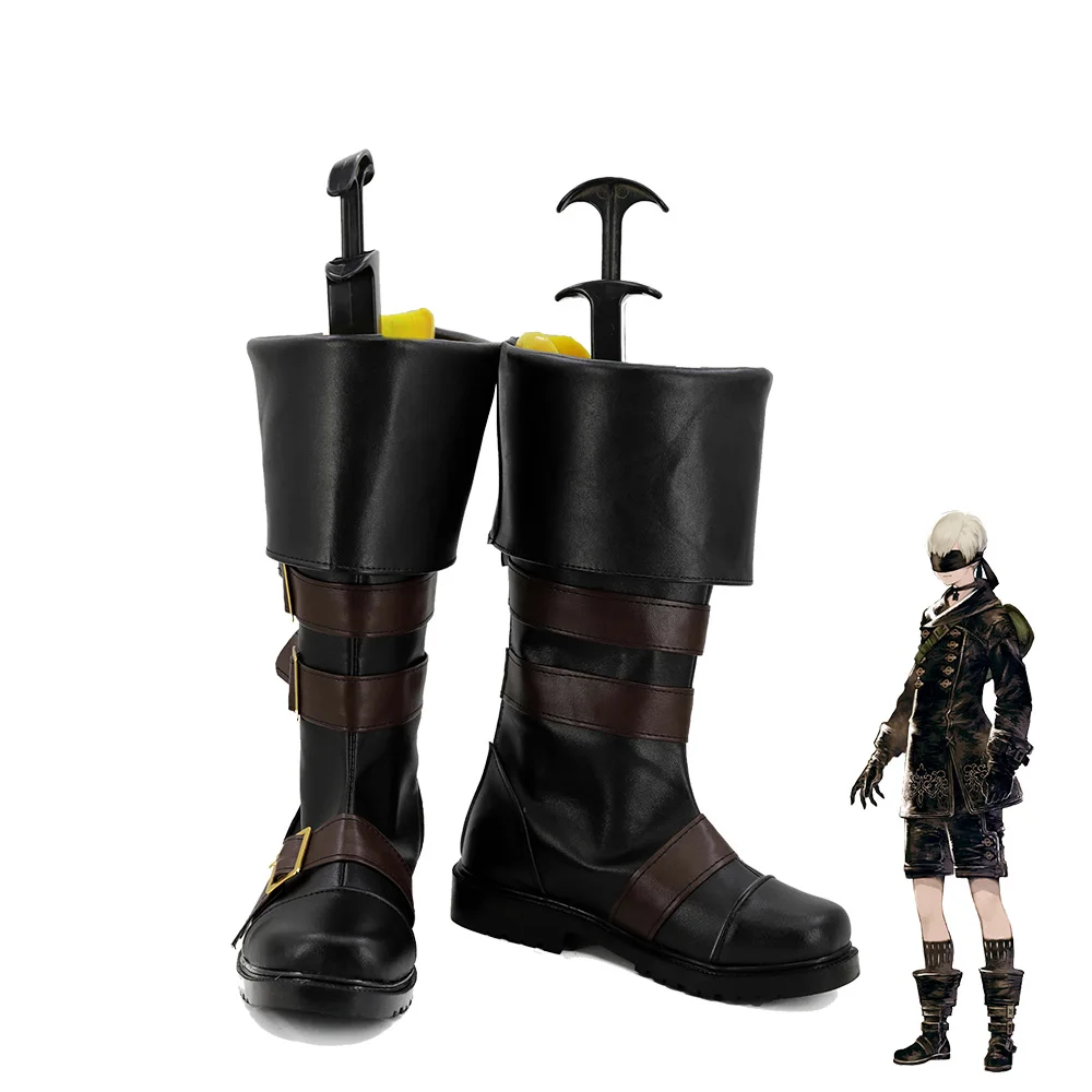 Мужские ботинки для костюмированной вечеринки NieR Automata YoRHa 9 s обувь ручной