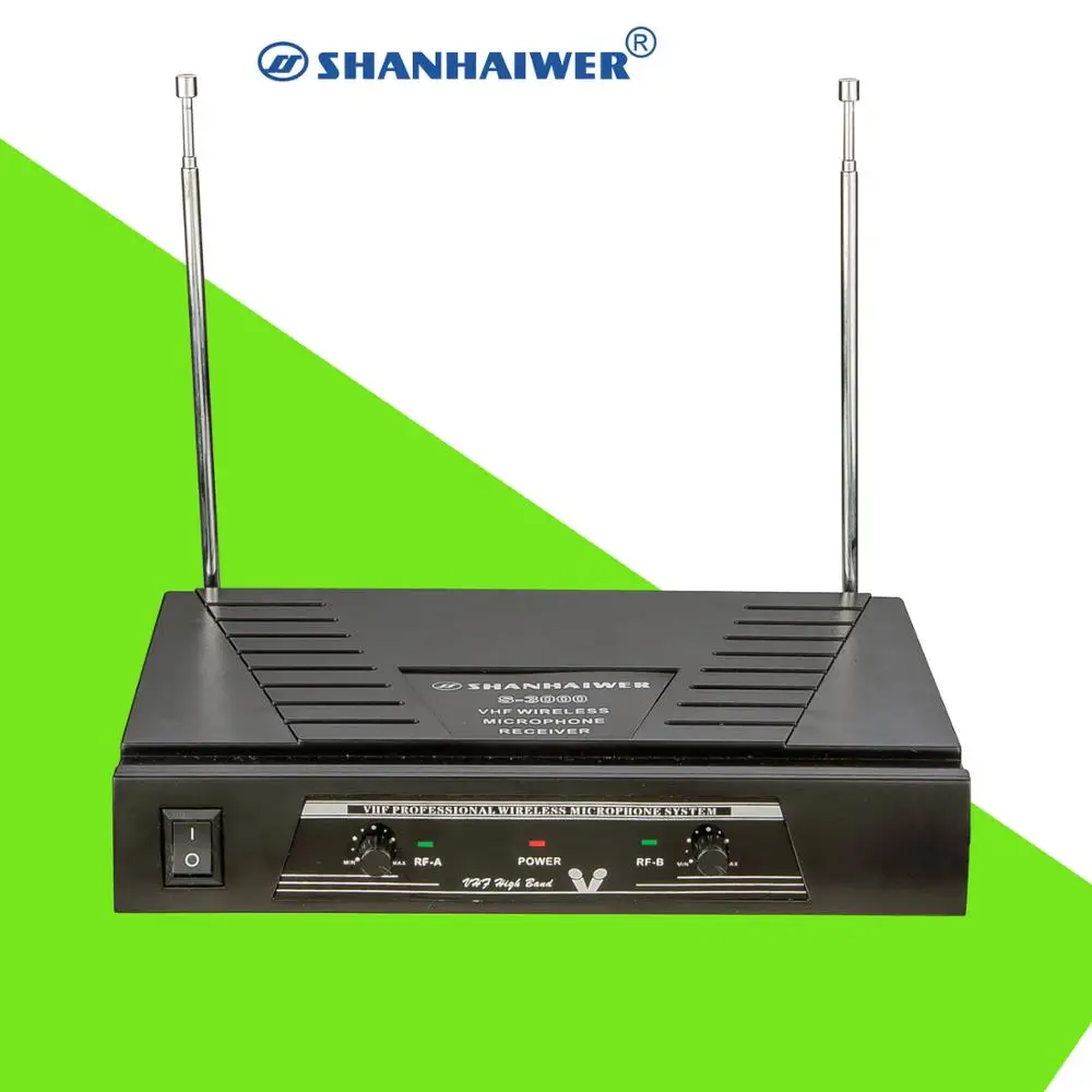 Фабричный встроенный блок питания VHF двухканальный поясной подвесной