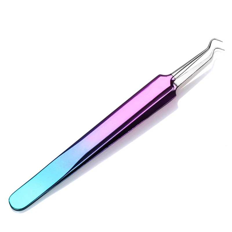 1 шт. щипцы для завивки ресниц зажим из нержавеющей стали прямой изгиб изогнутая