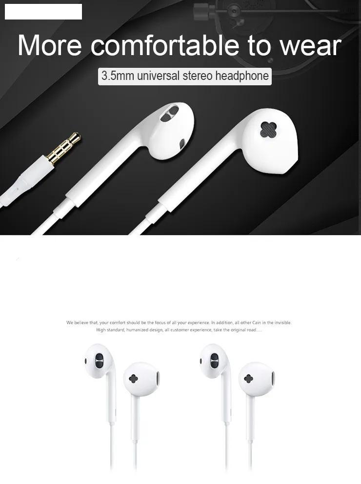 CHUYI оригинальные наушники вкладыши для IPhone мобильный телефон Xiaomi MP3 басовые