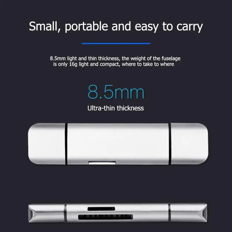 Двойной разъем USB 3 0 Тип C TF OTG Смарт-карты памяти для смартфонов ПК | Компьютеры и