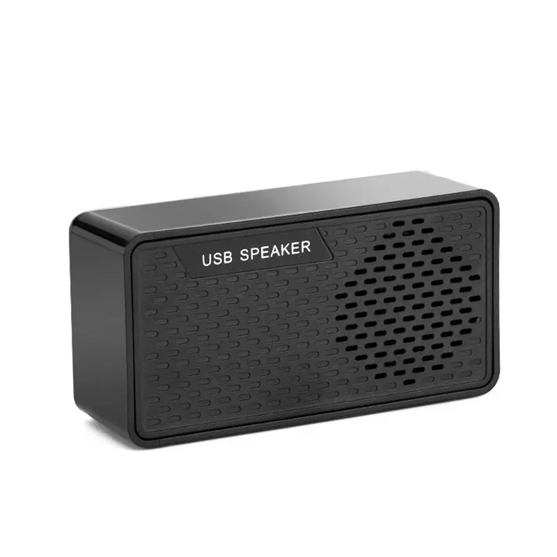 Usb колонки компьютерная Колонка Plug & Play Портативная колонка с двойным рожком 3 Вт
