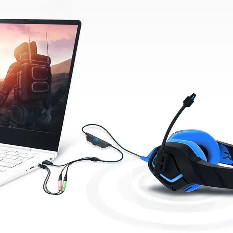 Адаптер портативный мм 3 5 аудио разъем два в одном позолоченные аксессуары для