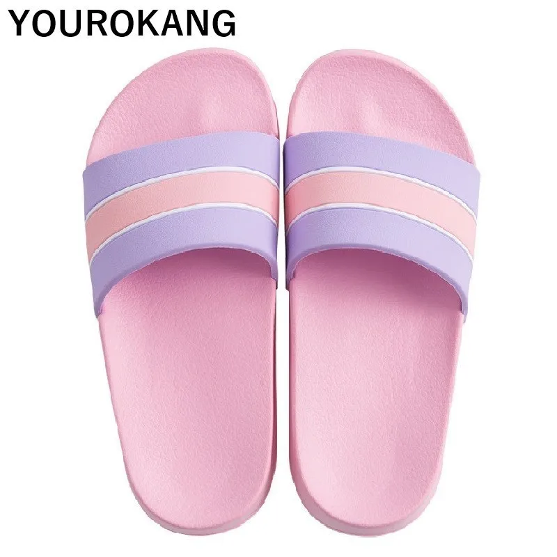 2019 г. летние женские шлепанцы обувь для пляжного отдыха мягкие Нескользящие