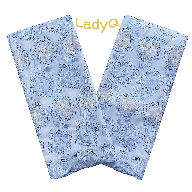 LadyQ 2019 Белая синтетическая хлопковая кружевная ткань 5 ярдов розовая индийская