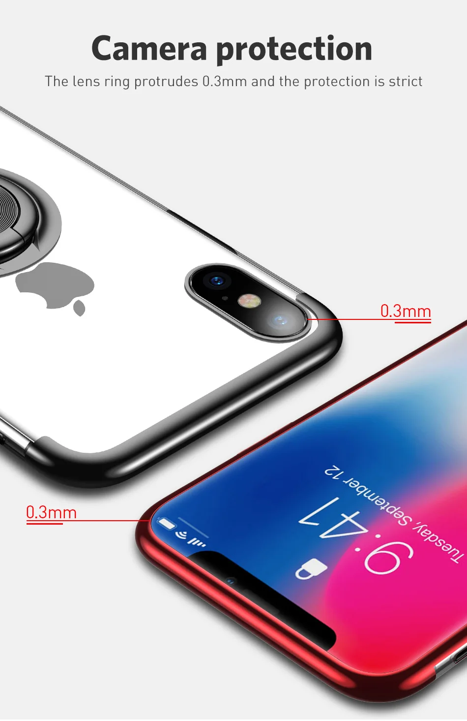 Чехол для iPhone Xs Max/Xr/Xs роскошный Автомобильный держатель подставка Магнитный