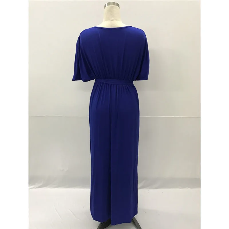 

2019 new short-sleeved pregnant women evening dress pregnant women clothes ladies pregnancy dress clothes