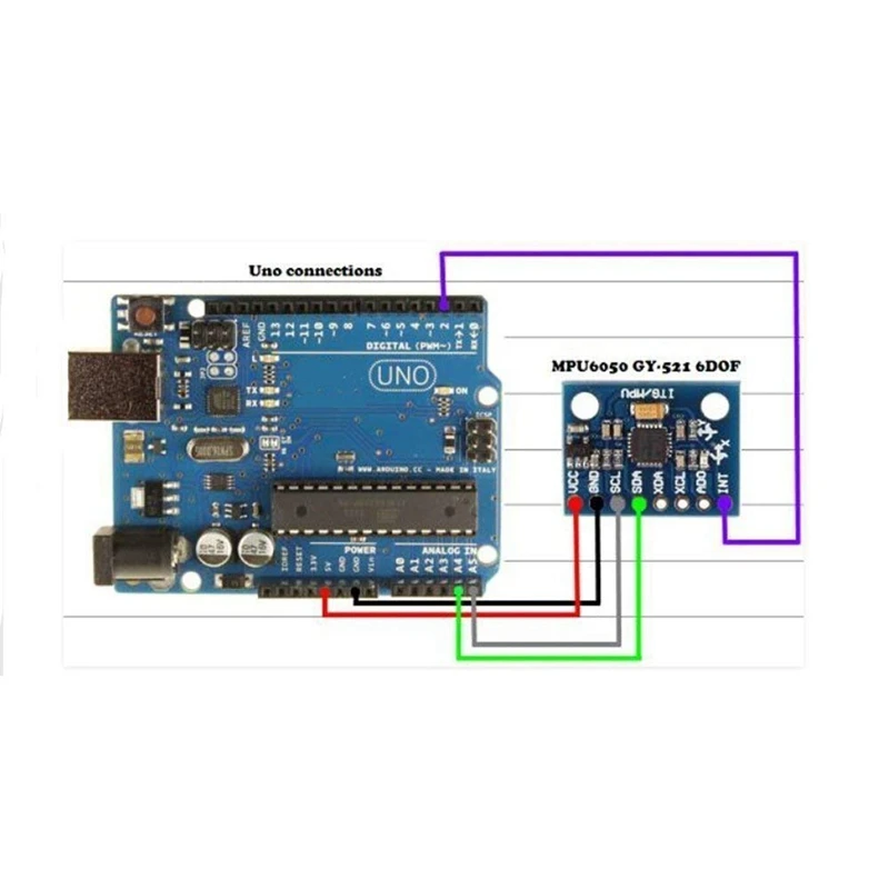 10x для Arduino GY 521 MPU 6050 модуль 3 оси аналоговый гироскоп датчики акселерометр
