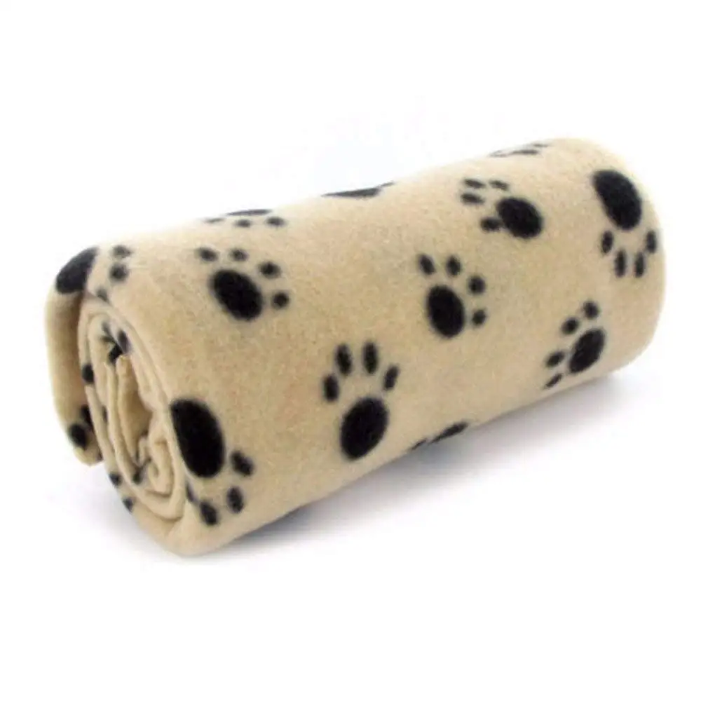 3 x Большая Собака Кошка Pet мягкие флисовые одеяла 70 см X 100 см|Кровати и подстилки