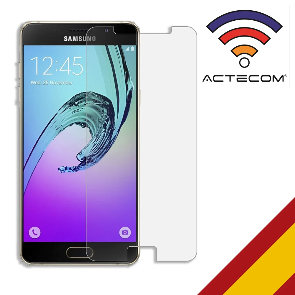 ACTECOM из закаленного стекла протектор Pantalla 0 2 мм para samsung Galaxy A3 2016|Защитные стёкла и