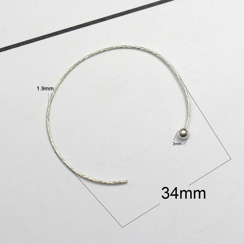 Серьги кольца женские из серебра 925 пробы 38298|Серьги-кольца| |