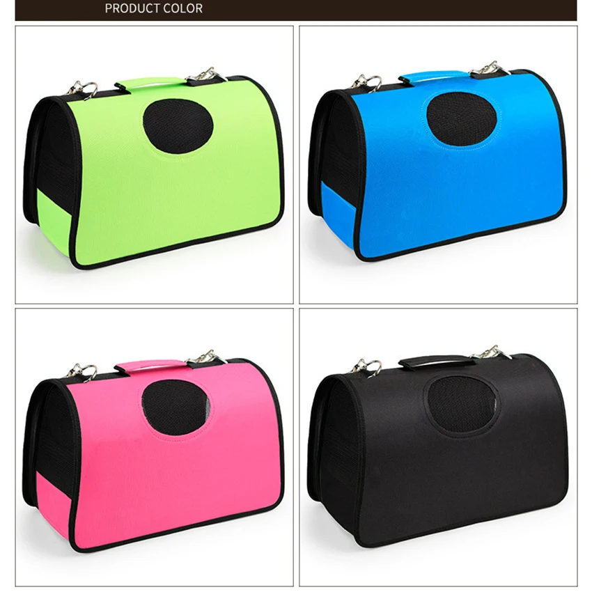 Portable pet Outdoor Carrier Bag Dog Cats travel folding bag Puppy Kitten Carry backpack Flag Printing Pets |