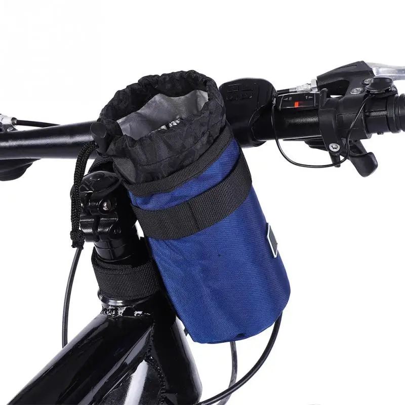 Сумка для велосипедной бутылки на руль велосипеда изолированная сумка переднюю