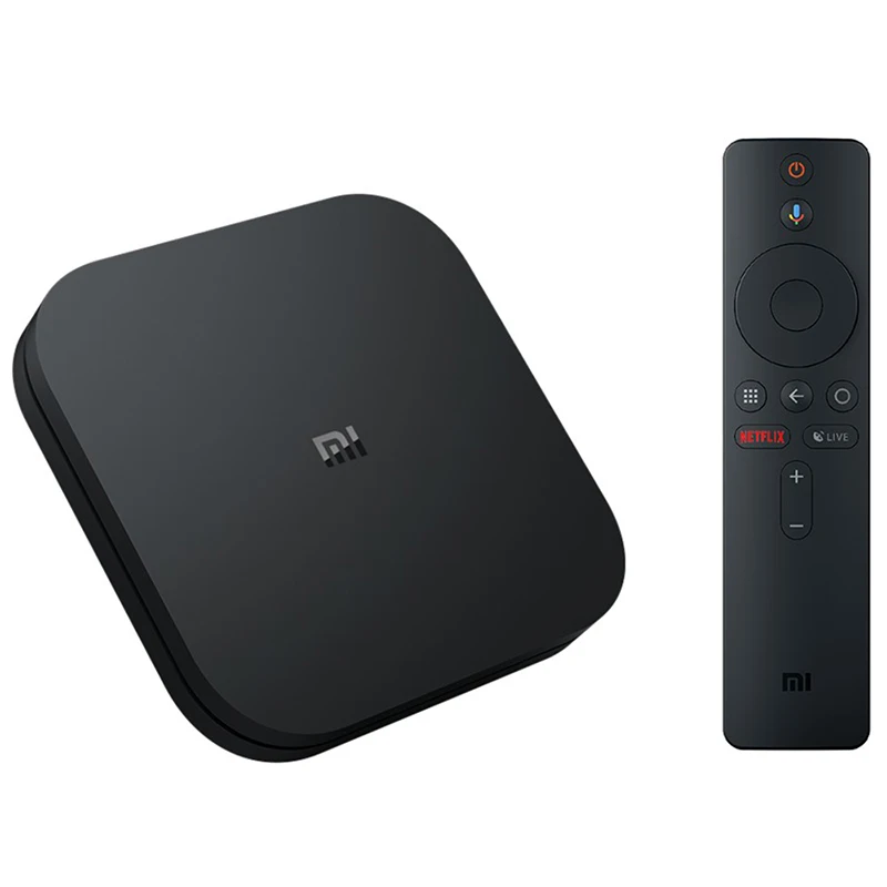 Xiaomi mi коробка-S ТВ Box Android 8 1 4 ядра 2 ГБ HD 0 г 5 Г wi-Fi BT4.2 Media Player Поддержка Google помощник