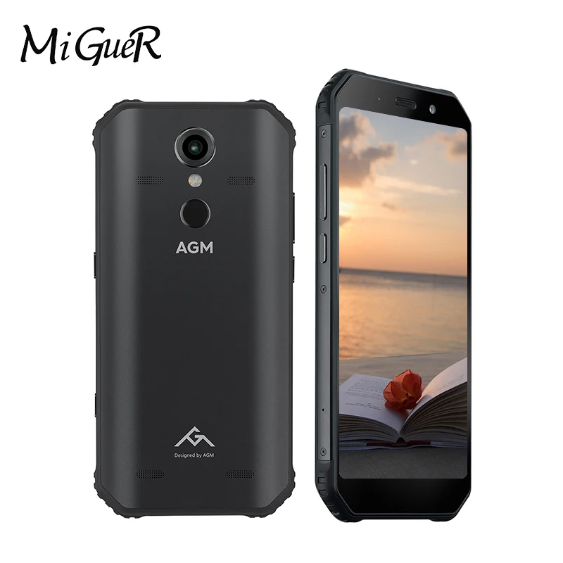 AGM A9 IP68 Водонепроницаемый Android 8 1 18:9 5 99 "HD 3 ГБ ОЗУ 32 Гб ПЗУ Qualcomm SDM450 Восьмиядерный