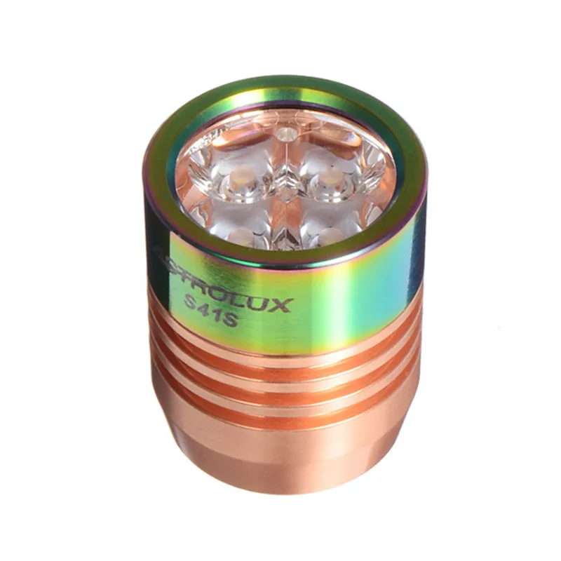 Astrolux S41S Цветной Нержавеющая сталь новая версия A6 1600LM Nichia 219B/XP G2/XP G3 СВЕТОДИОДНЫЙ
