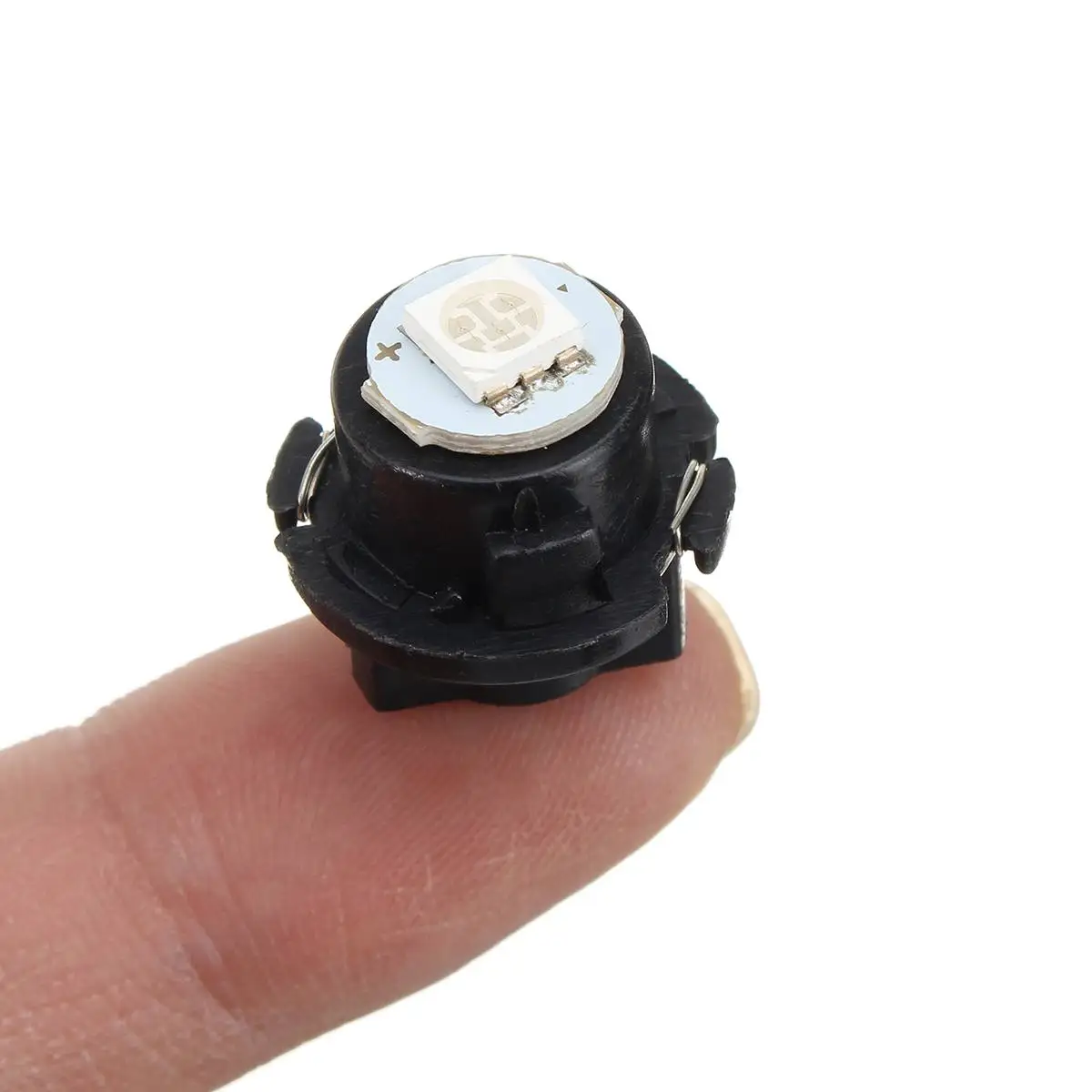 10 шт. T6.5 5050 светодиодный 1 SMD лампа Автомобильная лампочка приборная панель свет клиновидный для салона лампа