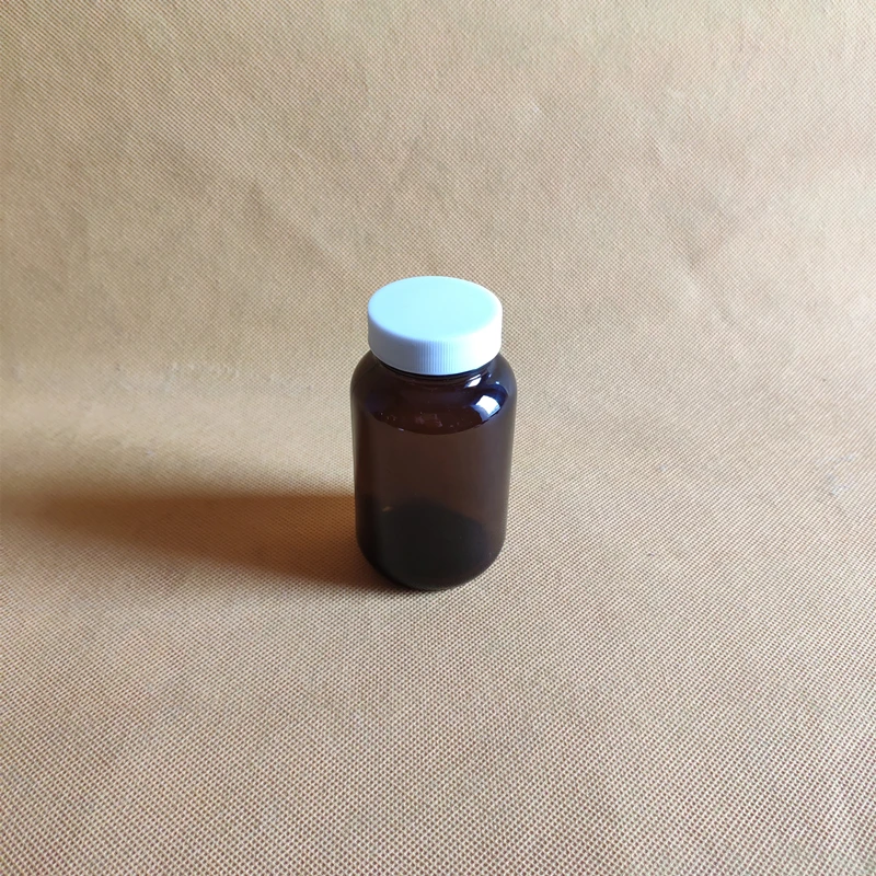 

10Pcs 100ml Brown wide mouth glass reagent bottle Chemical Reagent Bottle Brown glass sample bottle Matching PTFE gasket