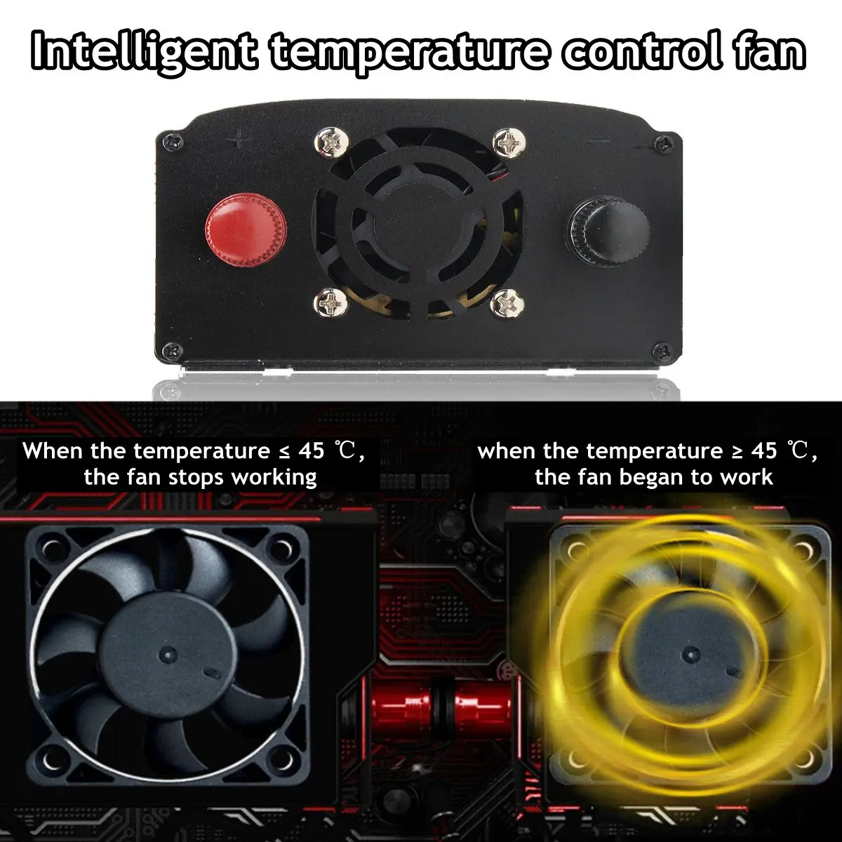 Инвертор 12V 220V 2000/3000/4000W Напряжение трансформатор с немодулированным
