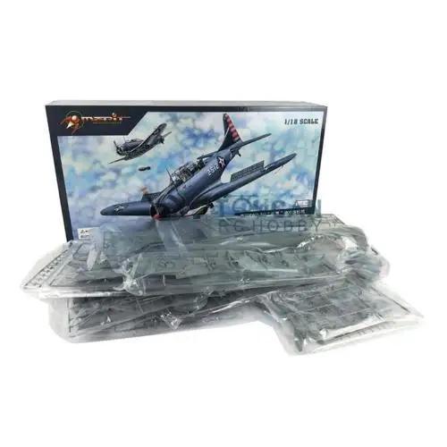 Модель самолета Trumpeter 1/18 модель 61801 SBD 3/4 двухскоростная для дайвинга|Наборы