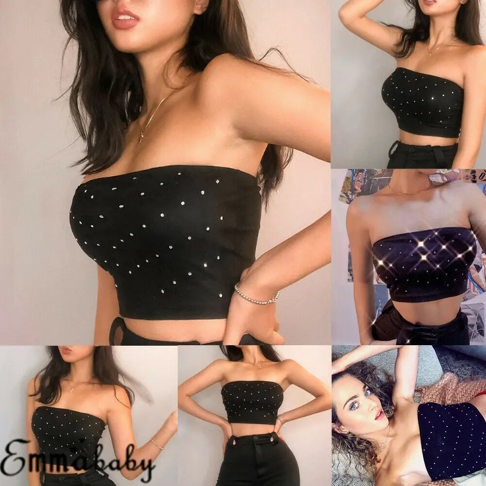 Новый женский модный повседневный летний топ на бретелях для девочек