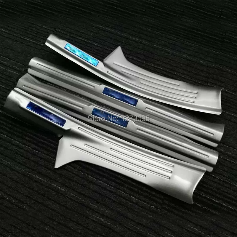 

For Chevrolet Cruze 2017 2018 Stainless Interior Door Sill Scuff Plate Kick Guard Pedal Threshold Bar Protector Car Accessories