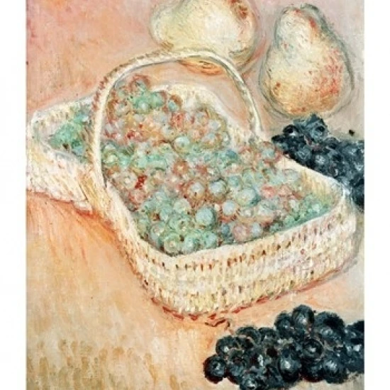 Корзина винограда 1884 плакат печать Клода Моне (18x24) | Дом и сад