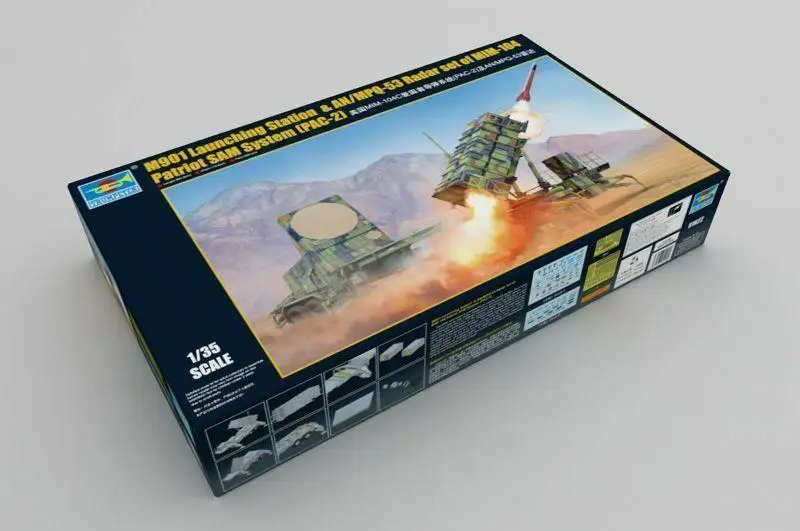 Trumpeter 1/35 01022 M901 Запуск станции и AN/MPQ 53 набор с радаром Min 104|Наборы для сборки