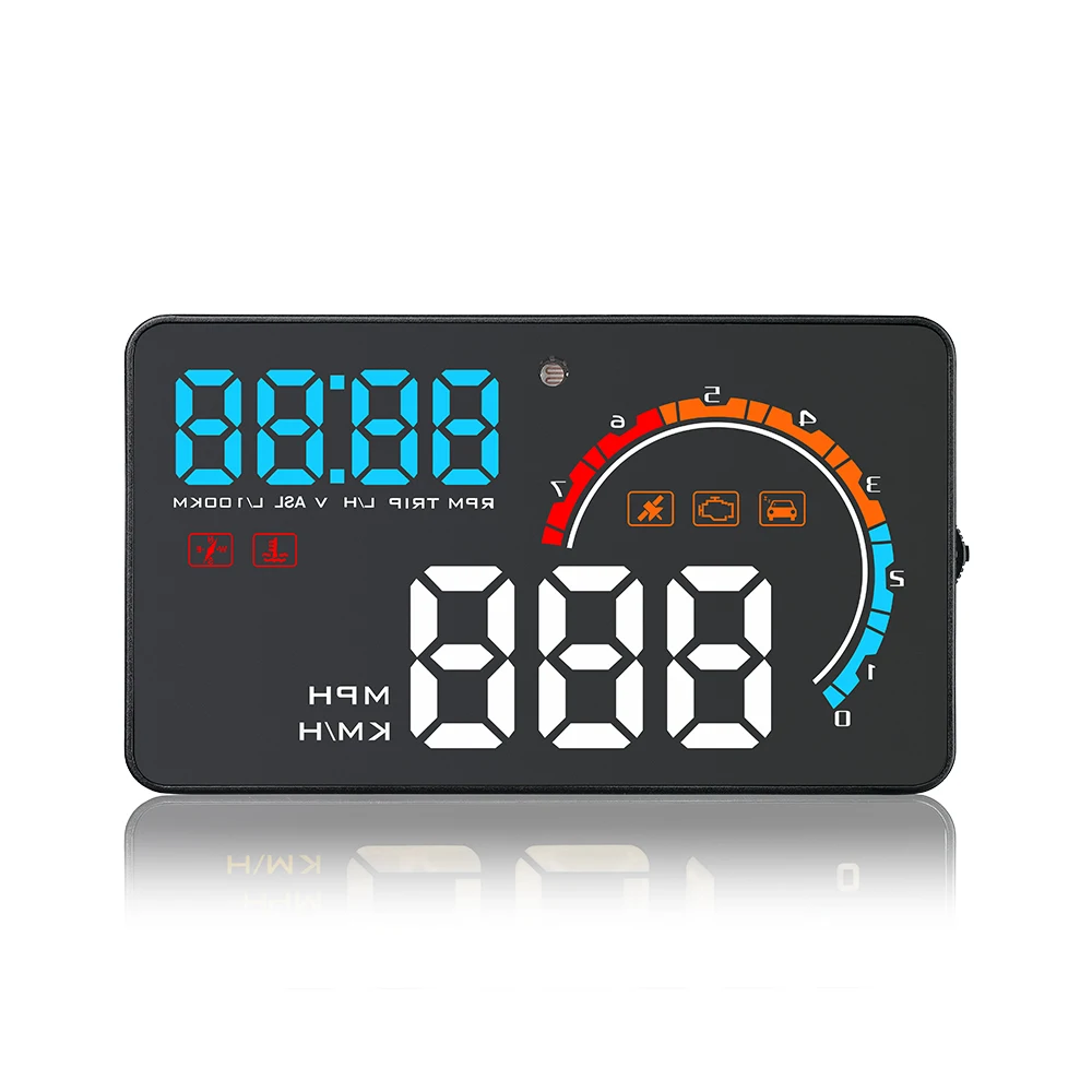 Универсальный автомобильный хаб OBD2/GPS 4 дюйма проектор скорости лобовое стекло