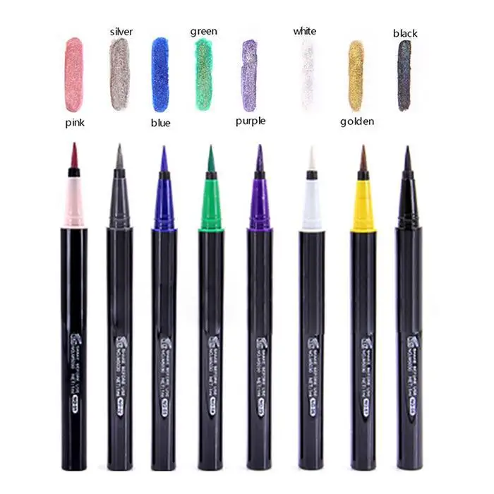 Косметика для красоты, долговременная водостойкая жидкая подводка для глаз "Unisex" для всех типов кожи, 16,1 г. Наносится повседневно.