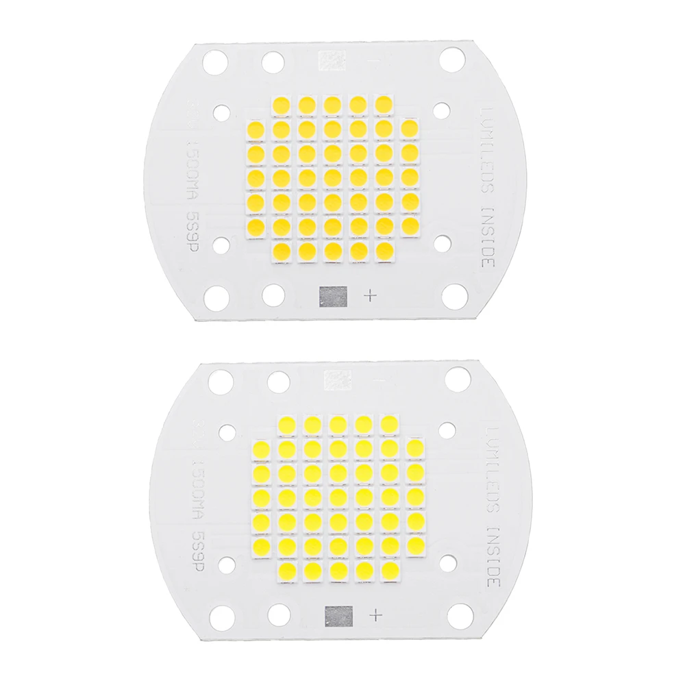 CLAITE DC30-32V 50 Вт COB светодиодный чип супер яркость источник света для DIY прожектор