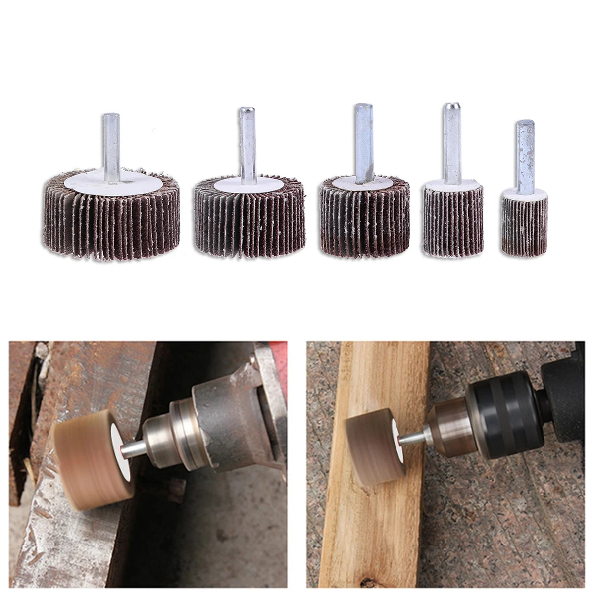 10 шт. шлифовальный диск межлистное колесо нейлоновое волокно Лоскутная головка