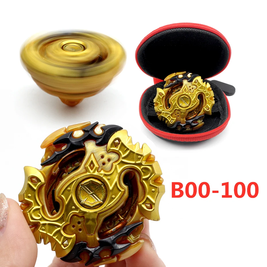 Золотое издание Bey Bay Burst игрушка гироскоп без пускового устройства и коробки, металлический сплав, вращающееся лезвие с верхним лезвием, подарок для мальчика