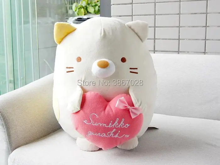 Sumikko gurashi Плюшевые игрушки Аниме Sumikkogurashi медведь Пингвин Кот с сердцем День