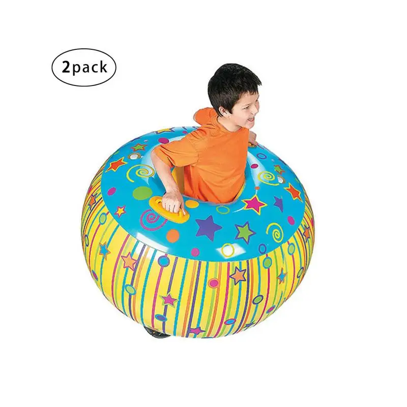 Надувной уличный мяч 2 шт. детский бампер балка для столкновений Детские