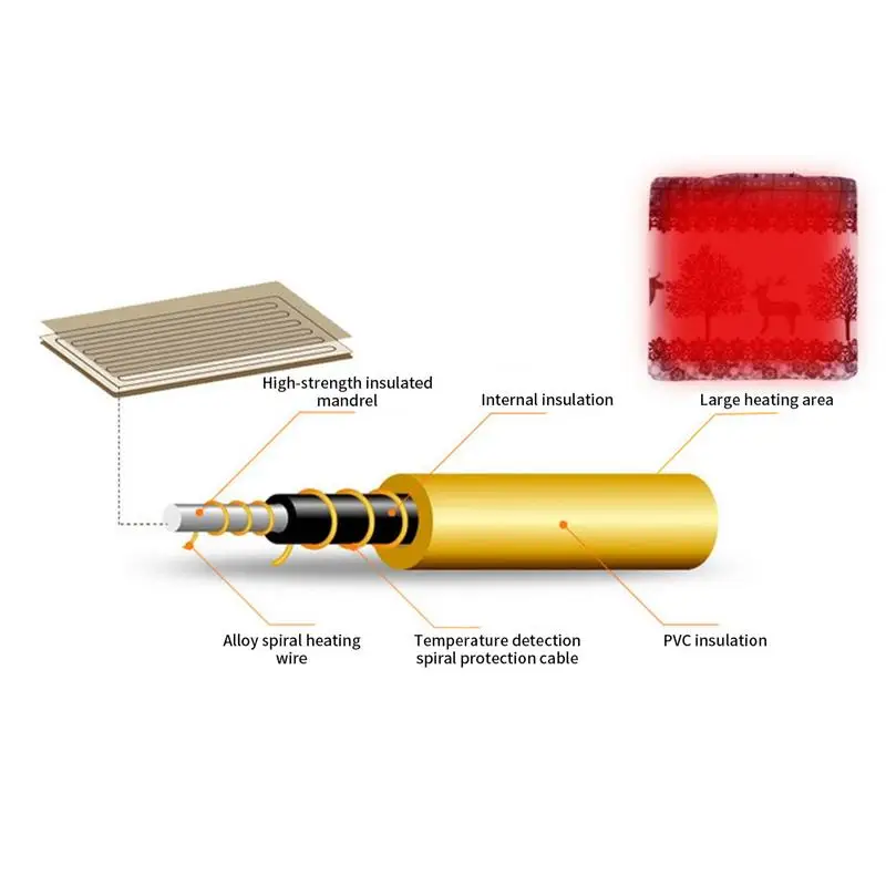 Съемная и моющаяся Подушка с подогревом 45 х45 см|Подушка| |