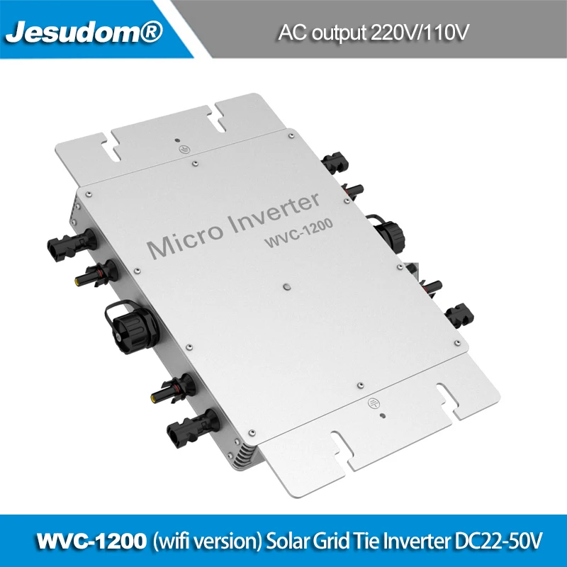 Продукт! Беспроводная связь 433 МГц wifi версия WVC1200W Солнечная энергия инвертерная Сетка инвертор для PV системы