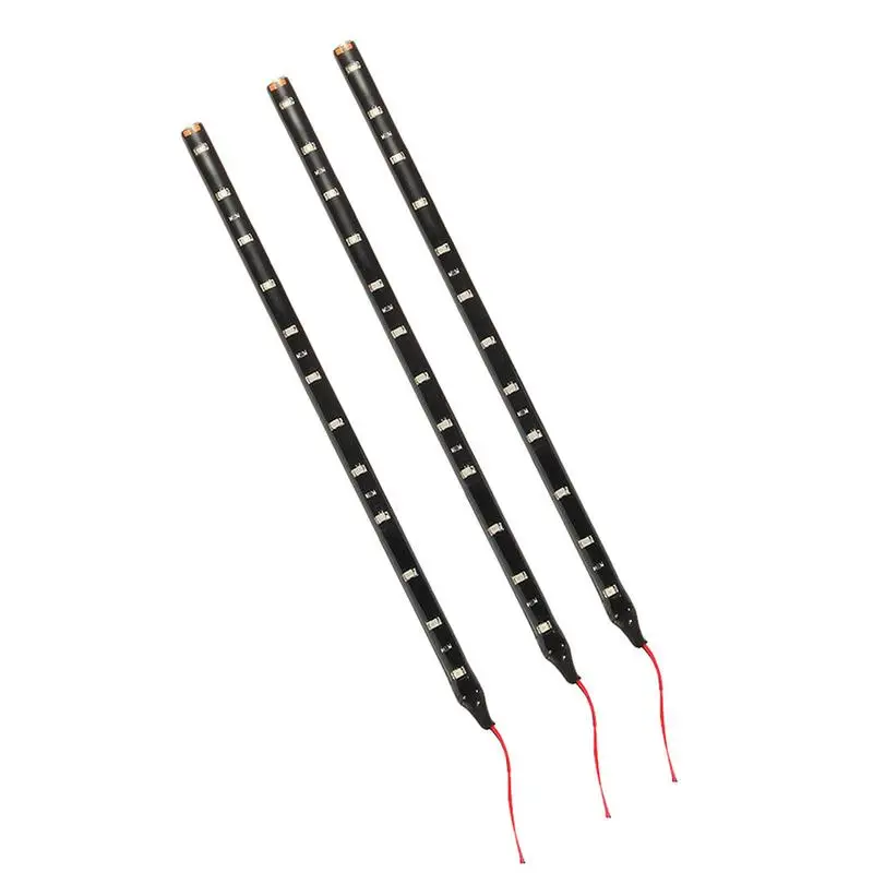 3 шт. мощная 30 см Водонепроницаемая светодиодная лента 5050 SMD для автомобилей