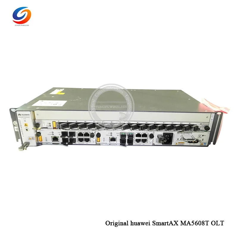 19 дюймов Oiginal New Hua wei OLT MA5608T GPON с 1 * MCUD1 + MPWD AC GPFD 16 портов C SFP модулем|Оптоволоконное