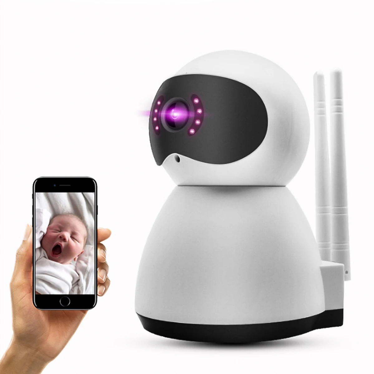 Беспроводная Wi Fi IP камера с функцией ночного видения 1080P 720P|Камеры
