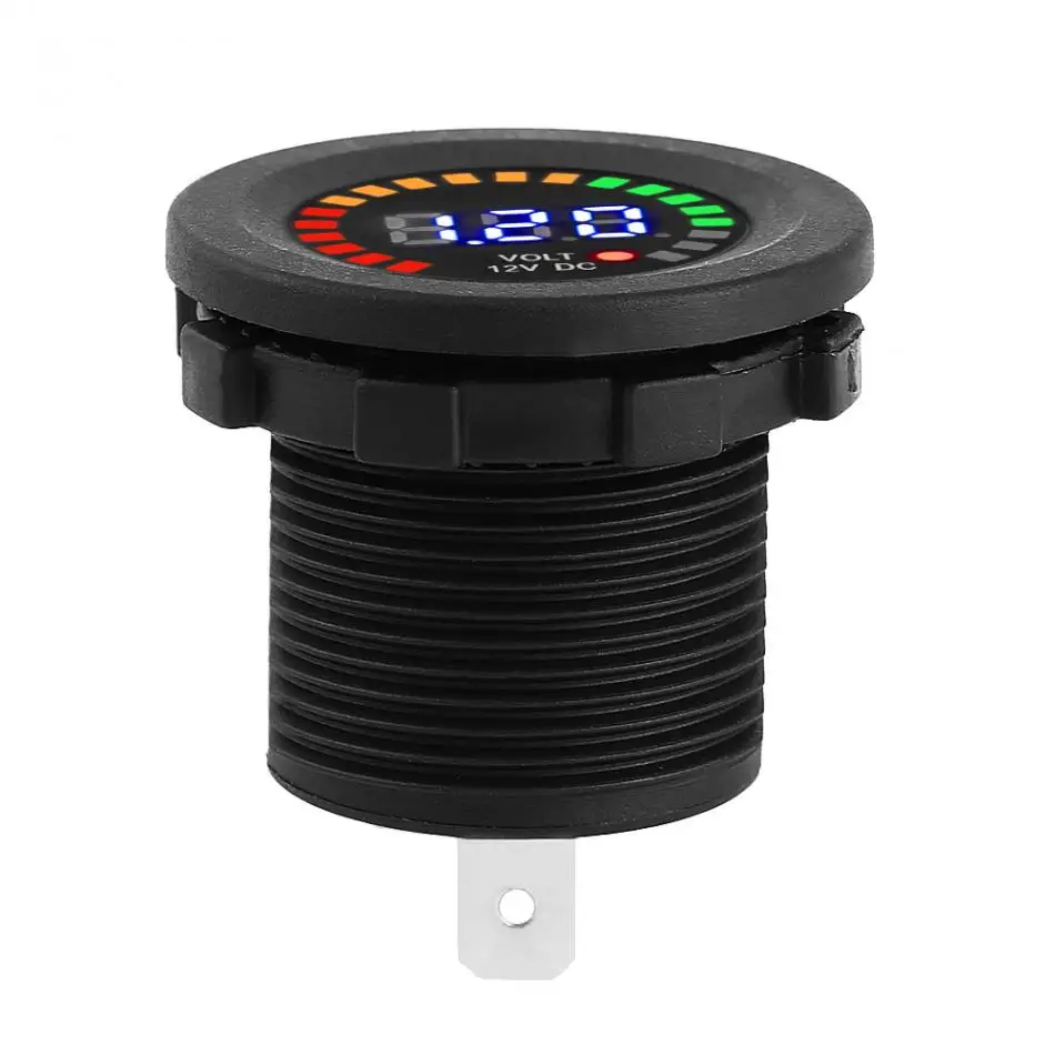 Тестер напряжения детектор мотоцикла водонепроницаемый универсальный цифровой