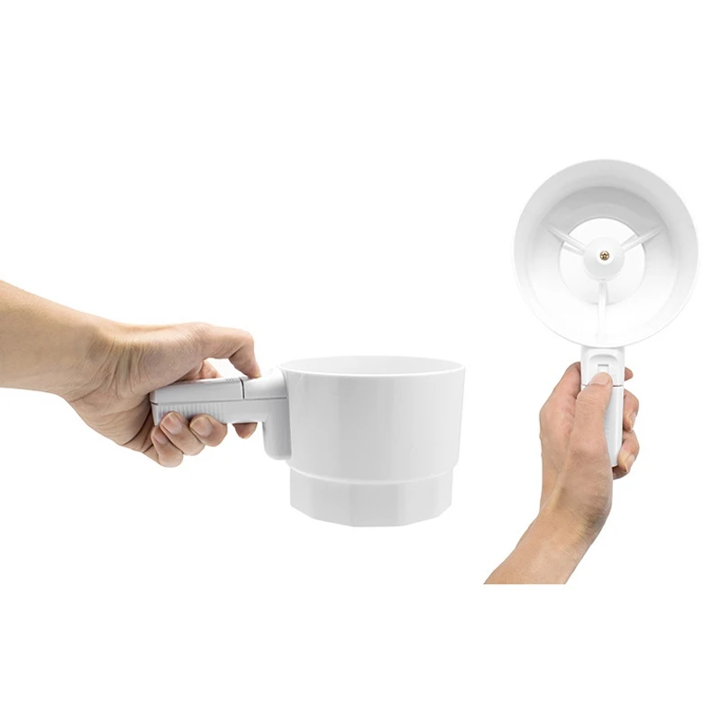 Форма чашки механическое для муки сито Электрический просеиватель шейкер