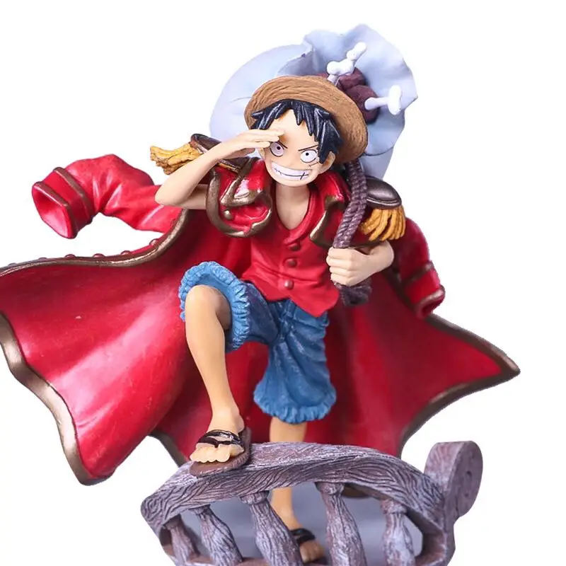 Аниме одна фигурка 15 см Dracule Mihawk Luffy Scultures большая версия модели ПВХ Vol.2