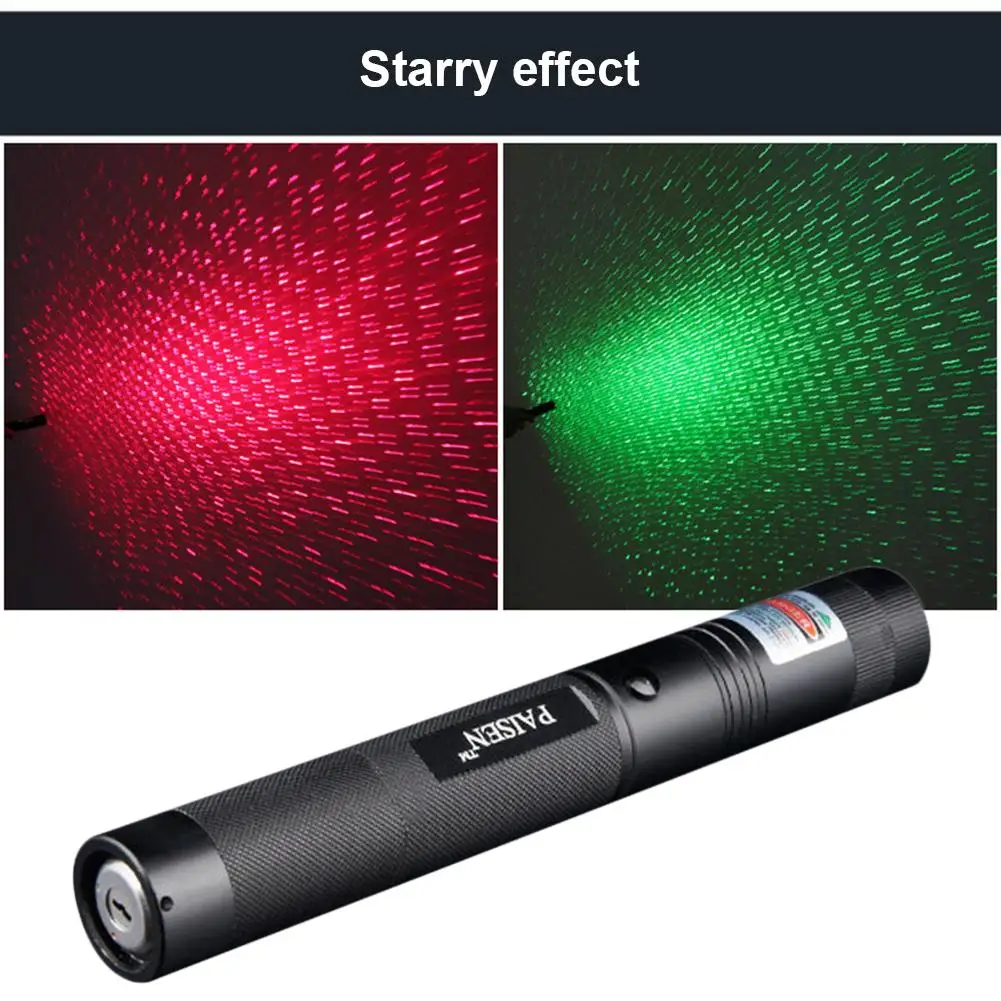 LAIDEYI Мощность ful зеленый и красный лазерная указка ручка Профессиональный Мощный