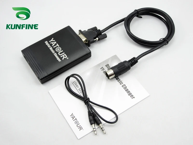 Автомобильный цифровой музыкальный адаптер USB SD Aux MP3 интерфейс автомобильная