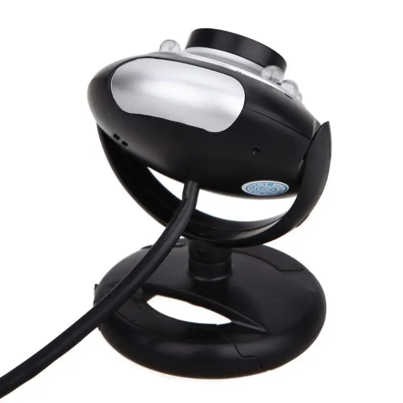100% новый 0.5MP 6 LED USB веб-камера с микрофоном для Apple Mac OS PC Windows 98/ME/2000/XP/Vista (32-бит)/Win7