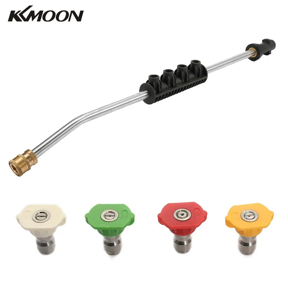 Струйная трубка для автомойки высокого давления с 4 насадками Регулируемый
