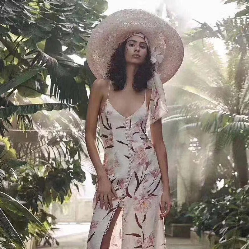 2019 летние праздничные сексуальные женские платья-спагетти на бретельках макси