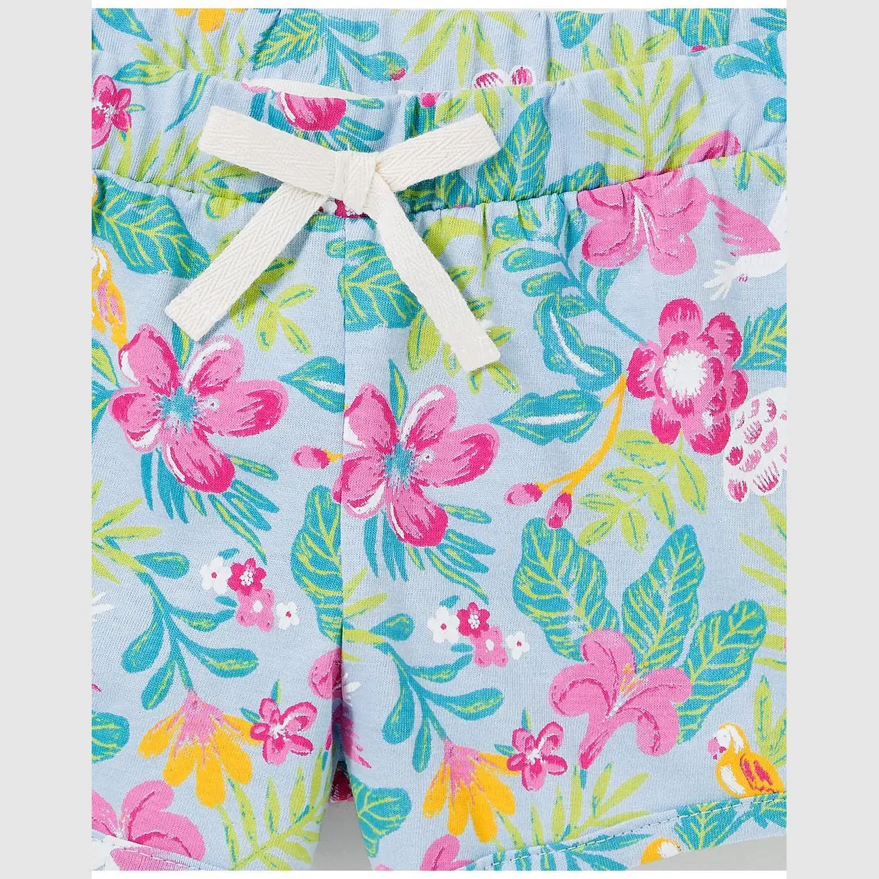 UNIT NINA COTTON BERMUDA SHORT цветы Нины|Шорты| |